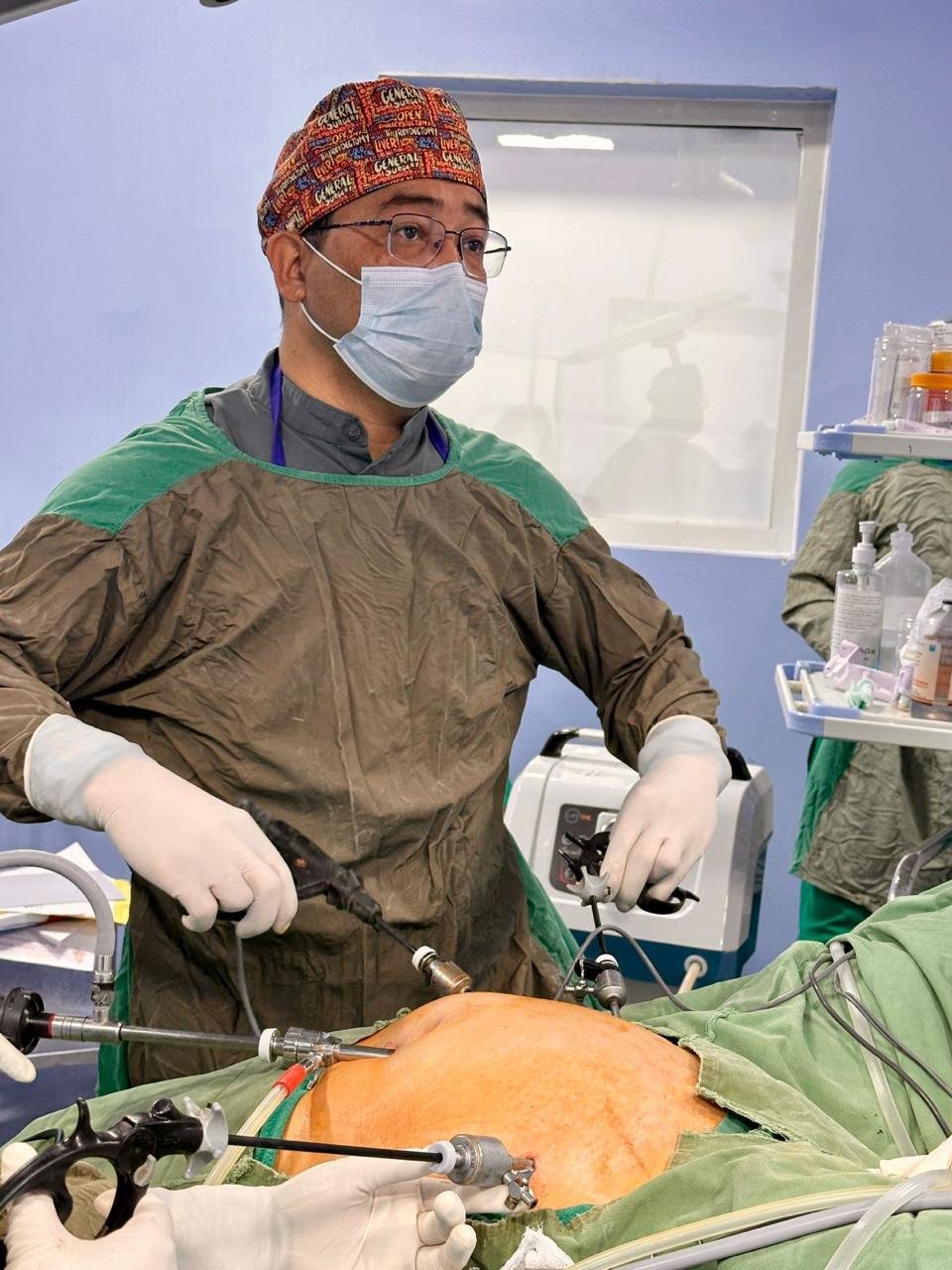 Minimally invasive gynecological surgery by Dr. Sebak Shrestha FMAS